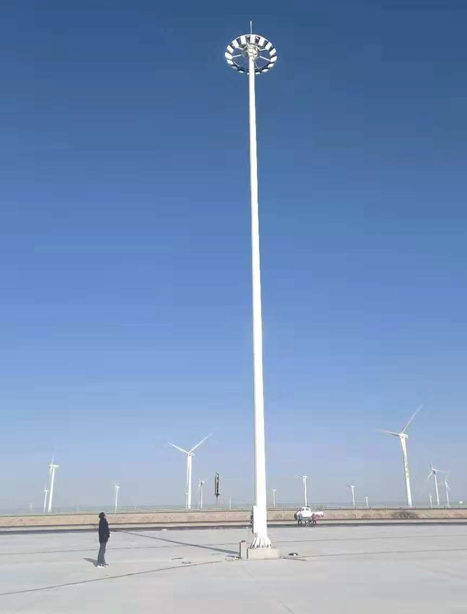 瓜州高速路服务区民乐高杆灯项目