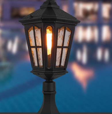 民乐柱头灯 民乐柱头灯