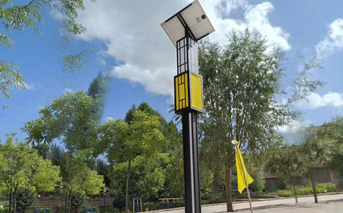 民乐智慧路灯安装