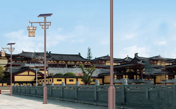 抗风型民乐太阳能路灯：保障稳定照明不受风害